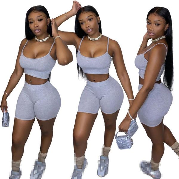 women's tracksuits two piece set women pieces outfits summer clothes crop shorts 2 clothing wholesale, Gray
women's tracksuits two piece set women pieces outfits summer clothes crop shorts 2 clothing wholesale, Gray