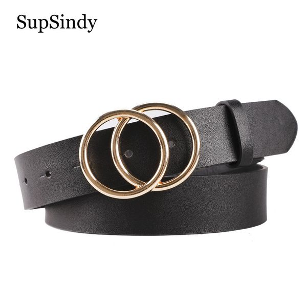 supsindy leather belts for women fashion double circle buckle female waistband luxury pu leather women's jeans belt high quality, Black;brown
supsindy leather belts for women fashion double circle buckle female waistband luxury pu leather women's jeans belt high quality, Black;brown
