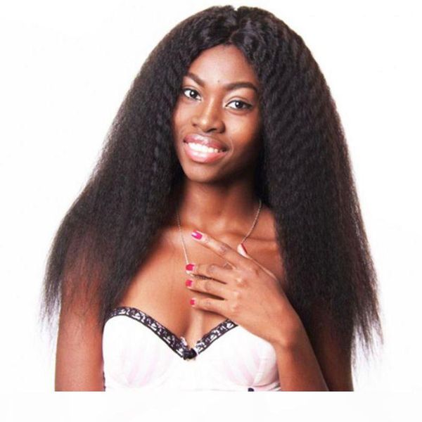 brazilian human hair kinky straight full lace wig with baby hair pre plucked lace front wig for african american, Black;brown
brazilian human hair kinky straight full lace wig with baby hair pre plucked lace front wig for african american, Black;brown