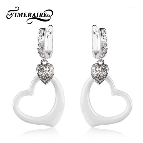 new white heart shaped smooth ceramic earrings with small rhinestone for women girls elegant lady fashion style wedding jewelry1, Golden;silver
new white heart shaped smooth ceramic earrings with small rhinestone for women girls elegant lady fashion style wedding jewelry1, Golden;silver