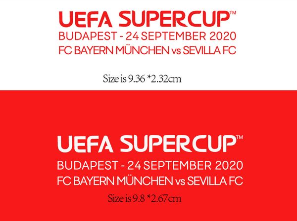 10 pcs one lot 2020 super cup match details badge final budapest match game soccer patch badge
10 pcs one lot 2020 super cup match details badge final budapest match game soccer patch badge