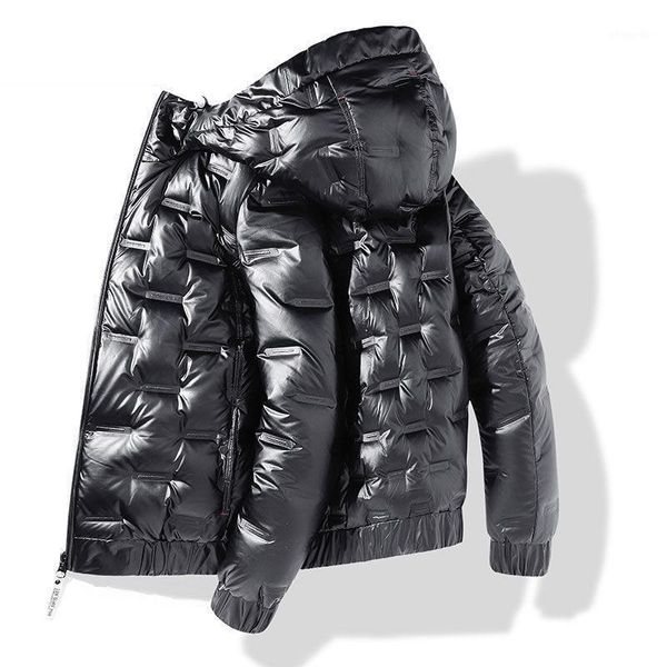 men winter warm men jacket coat casual hooded male glossy men's short thick down jacket white duck down parka fashion coat1, Black
men winter warm men jacket coat casual hooded male glossy men's short thick down jacket white duck down parka fashion coat1, Black