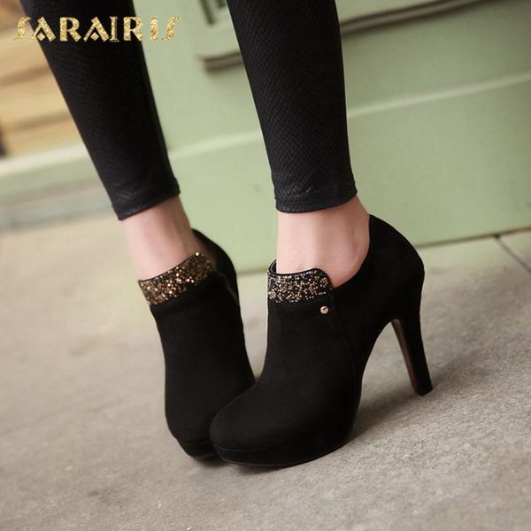 sarairis new fashion 2020 large size 43 platform shoes woman pumps female super high heels crystal party pumps lady footwear, Black
sarairis new fashion 2020 large size 43 platform shoes woman pumps female super high heels crystal party pumps lady footwear, Black