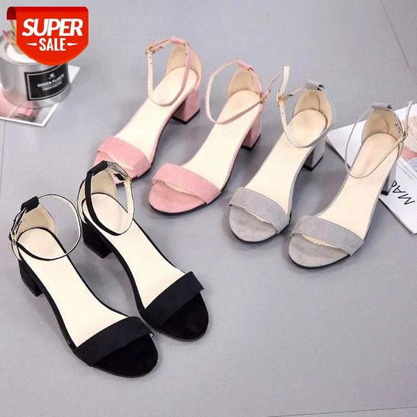 sandals female 2019 new thick with high-heeled women's fashion sandals summer word buckle shoes #6e1t, Black
sandals female 2019 new thick with high-heeled women's fashion sandals summer word buckle shoes #6e1t, Black