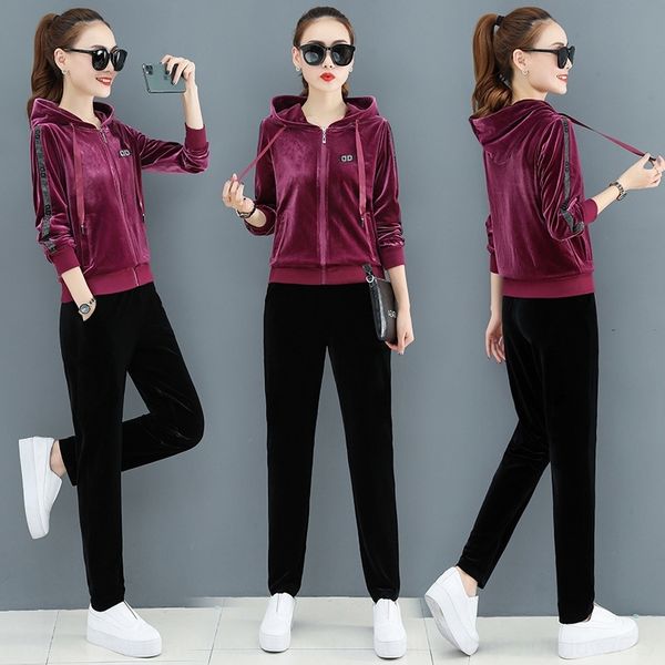 ocsco cardigan velvet leisure cardigan suit hooded 2020 autumn new korean women two piece fashion sports velvet fashionable efuly, Gray
ocsco cardigan velvet leisure cardigan suit hooded 2020 autumn new korean women two piece fashion sports velvet fashionable efuly, Gray