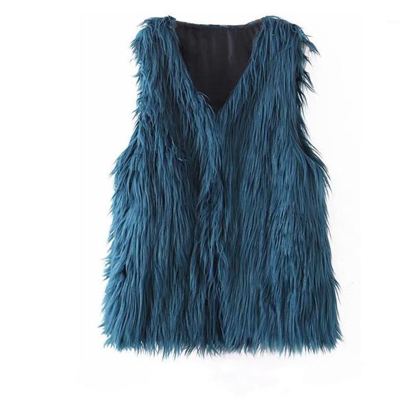 autumn and winter women's v-neck fur waistcoat vest hook long hair casual wild waistcoat 2021 new1, Black;white
autumn and winter women's v-neck fur waistcoat vest hook long hair casual wild waistcoat 2021 new1, Black;white