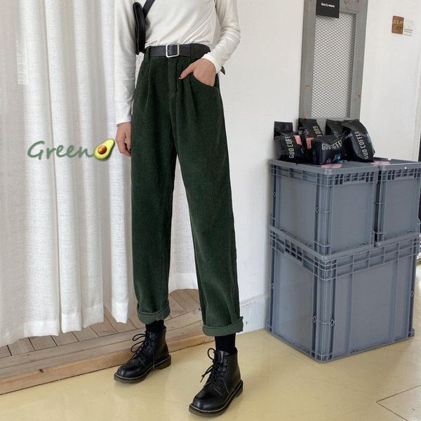 alien kitty corduroy straight all-match 2020 half-elastic waist casual solid leisure slim high waist loose women carrot trousers1, Black;white
alien kitty corduroy straight all-match 2020 half-elastic waist casual solid leisure slim high waist loose women carrot trousers1, Black;white