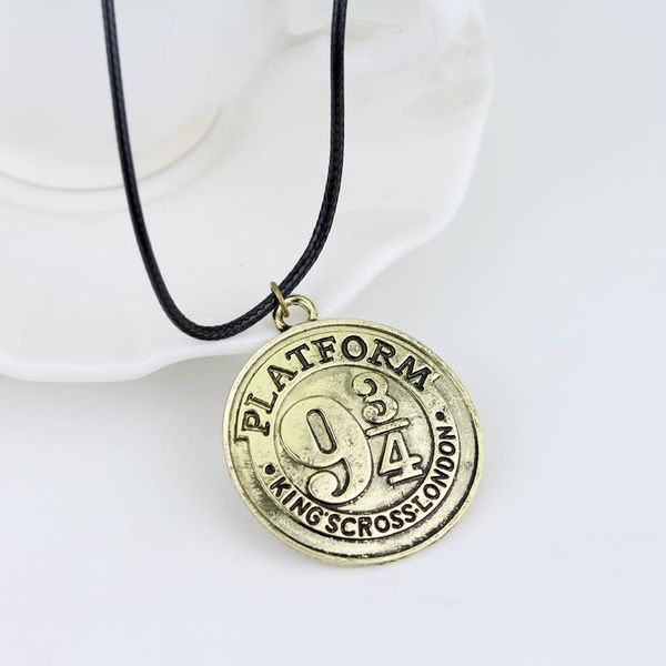 pendant necklaces retro ravenclaw necklace 9 3/4 king's cross fantasy charm women men jewelry leather rope chain, Silver
pendant necklaces retro ravenclaw necklace 9 3/4 king's cross fantasy charm women men jewelry leather rope chain, Silver