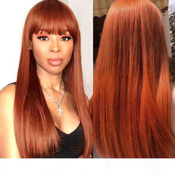 allove hair 4 27 4# ginger 27# straight human hair wigs with bangs peruvian indian hair malaysian colored ombre color none lace wigs, Black;brown
allove hair 4 27 4# ginger 27# straight human hair wigs with bangs peruvian indian hair malaysian colored ombre color none lace wigs, Black;brown