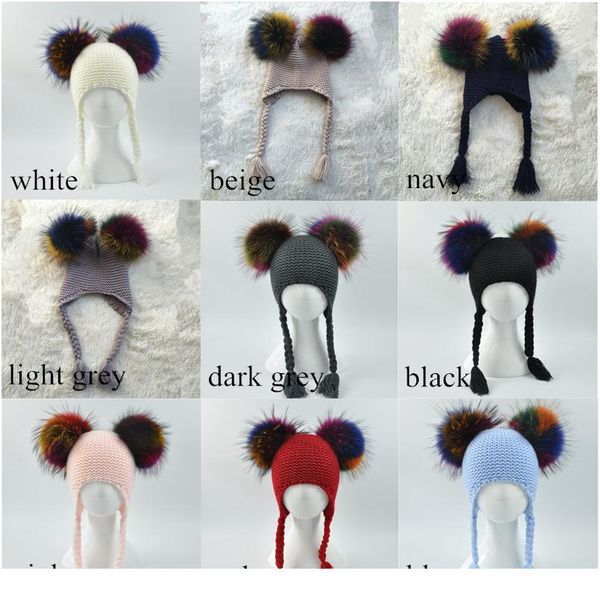 baby hat autumn winter 2017 beanie hat with double real fur pompom warm wool toddler cap multicolor kids 2 real qylbur, White
baby hat autumn winter 2017 beanie hat with double real fur pompom warm wool toddler cap multicolor kids 2 real qylbur, White
