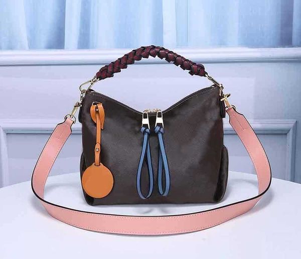 m55090 made in real leather clutch purse handbag bag woman bag shoulder bag serial number insid 03