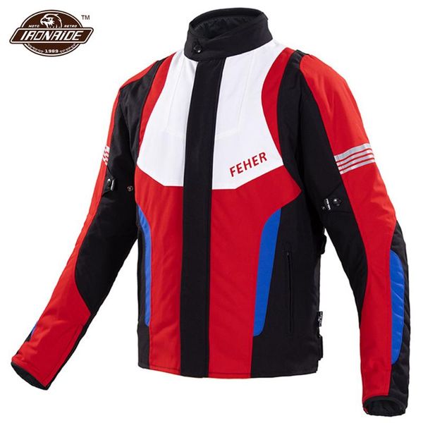 red motorcycle jacket man chaqueta moto waterproof motocross jacket moto protective gear with removeable linner for 4 season
red motorcycle jacket man chaqueta moto waterproof motocross jacket moto protective gear with removeable linner for 4 season