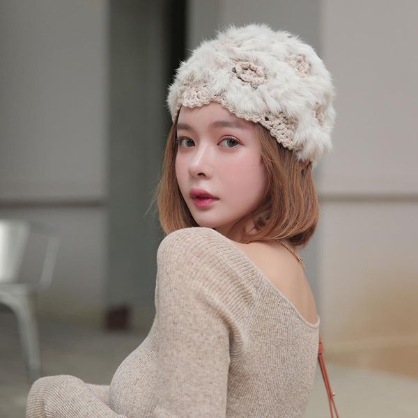 beanie/skull caps sweet and lovely korean fur hat female japanese autumn winter knitting handmade crochet wool, Blue;gray
beanie/skull caps sweet and lovely korean fur hat female japanese autumn winter knitting handmade crochet wool, Blue;gray