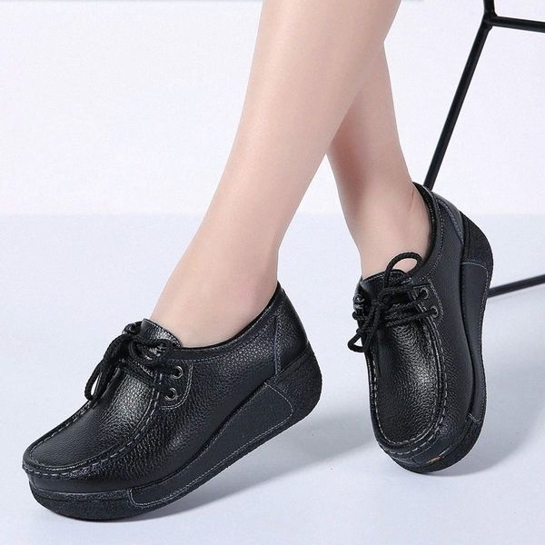 2020 autumn women platform sneakers shoes ladies genuine leather lace up flats women thick heel platform flats shoes #ba56
2020 autumn women platform sneakers shoes ladies genuine leather lace up flats women thick heel platform flats shoes #ba56