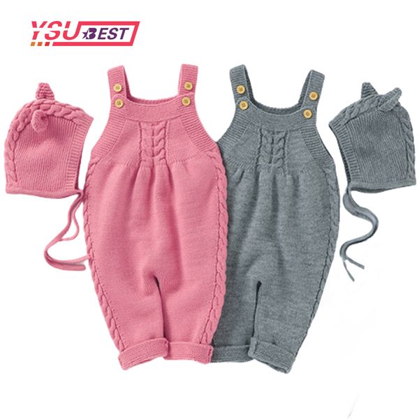 baby rompers winter warm knitted newborn boys girls jumpuits hats outfits autumn sleeveless toddler infant kids sweater overalls 201028, Blue
baby rompers winter warm knitted newborn boys girls jumpuits hats outfits autumn sleeveless toddler infant kids sweater overalls 201028, Blue