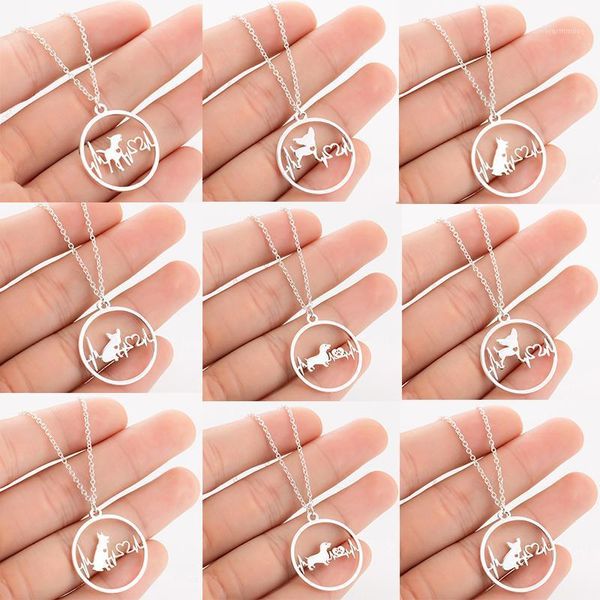 heat necklaces women cute dog pendants stainless steel woman accessories fashion jewelry 2020 necklaces women chain on the neck1, Silver
heat necklaces women cute dog pendants stainless steel woman accessories fashion jewelry 2020 necklaces women chain on the neck1, Silver