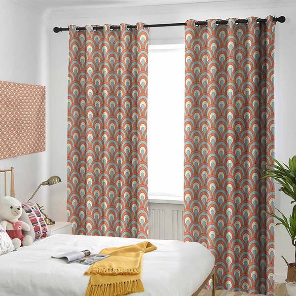 thermal insulated room darkening window shade curvy ocean waves inspired pattern rounds ovals overlap forms curtain
thermal insulated room darkening window shade curvy ocean waves inspired pattern rounds ovals overlap forms curtain