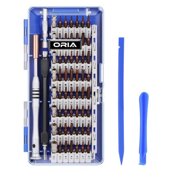 oria screwdriver set 62 in 1 s2 steel magnetic driver kit repair tool kit for phone game console tablet watch screwdriver
oria screwdriver set 62 in 1 s2 steel magnetic driver kit repair tool kit for phone game console tablet watch screwdriver