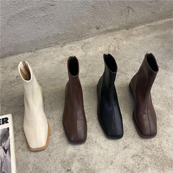 boots flat heel rock shoes woman low heels booties mid-calf booties women luxury designer round toe autumn short ladies, Black
boots flat heel rock shoes woman low heels booties mid-calf booties women luxury designer round toe autumn short ladies, Black
