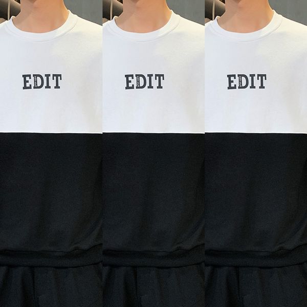 men's sweater spring new bottoming sweatert-shirt sweatertrend korean fashion t-shirt fashion color matching long sleeve sweater man, Black
men's sweater spring new bottoming sweatert-shirt sweatertrend korean fashion t-shirt fashion color matching long sleeve sweater man, Black