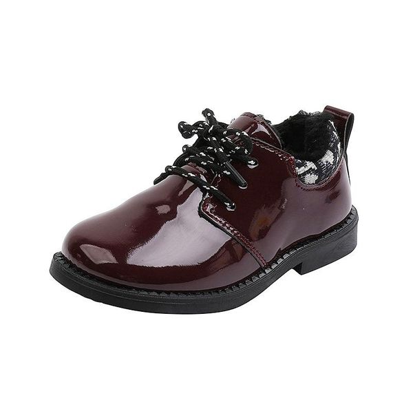 cozullaa children winter warm plush lining fashion patent leather shoes kids girls boys lace-up cotton shoes size 26-36, Black;grey
cozullaa children winter warm plush lining fashion patent leather shoes kids girls boys lace-up cotton shoes size 26-36, Black;grey