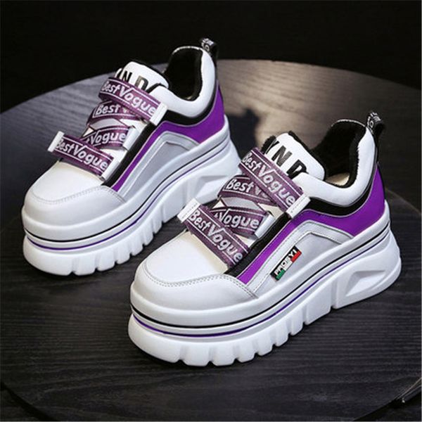 2021 new spring fall black women's fashions 5cm comfortable tennis 7cm casual shoes deep soles high heels dej5, Black;white
2021 new spring fall black women's fashions 5cm comfortable tennis 7cm casual shoes deep soles high heels dej5, Black;white