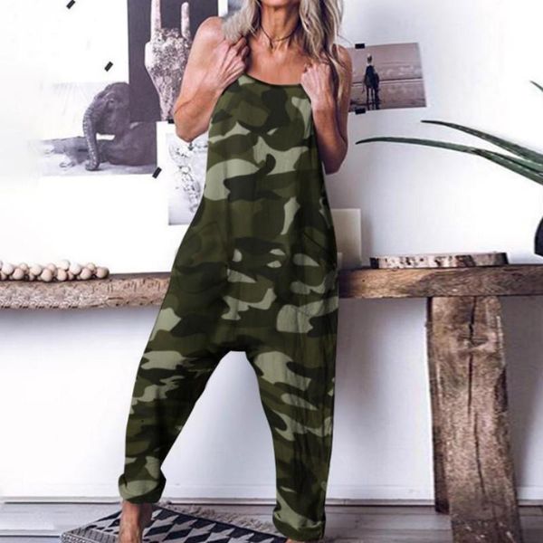 hirigin summer women's sleeveless camouflage casual holiday jumpsuits o-neck home streetwear rompers plus size s-3xl, Black;white
hirigin summer women's sleeveless camouflage casual holiday jumpsuits o-neck home streetwear rompers plus size s-3xl, Black;white