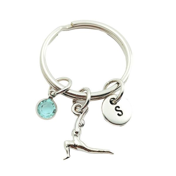 keychains gymnastics beauty creative initial letter birthstone keyrings fashion jewelry women gifts accessories pendants, Silver
keychains gymnastics beauty creative initial letter birthstone keyrings fashion jewelry women gifts accessories pendants, Silver