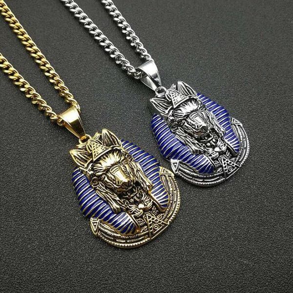europe and america hip hop gold silver color titanium steel animal wild boar anubis amulet pendants necklaces for men rapper jewelry
europe and america hip hop gold silver color titanium steel animal wild boar anubis amulet pendants necklaces for men rapper jewelry