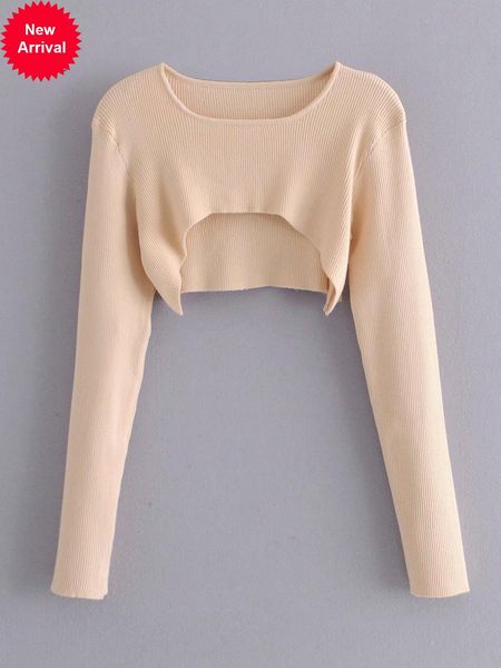 2021 new spring trend chic knitted women's solid shirt short ladies new design long sleeve 41gw, White
2021 new spring trend chic knitted women's solid shirt short ladies new design long sleeve 41gw, White