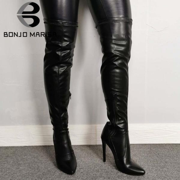 boots bonjomarisa ins female fashion high heels pointed toe solid knee women zipper party dress stylish shoes woman, Black
boots bonjomarisa ins female fashion high heels pointed toe solid knee women zipper party dress stylish shoes woman, Black