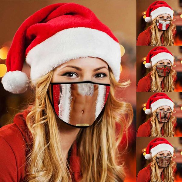 new christmas breathable 1pc printing protection funny cover reuse mask mouth caps windproof face shield mascarillas
new christmas breathable 1pc printing protection funny cover reuse mask mouth caps windproof face shield mascarillas