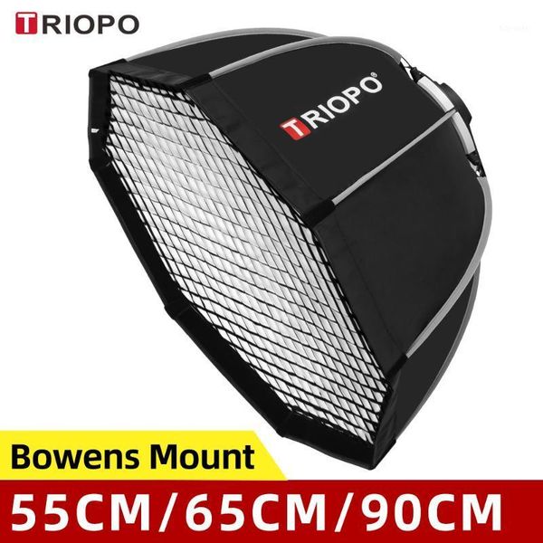 triopo 55cm 65cm 90cm 120cm p portabe bowens mount octagon umbrella softbox + honeycomb grid outdoor soft box for flash1
triopo 55cm 65cm 90cm 120cm p portabe bowens mount octagon umbrella softbox + honeycomb grid outdoor soft box for flash1