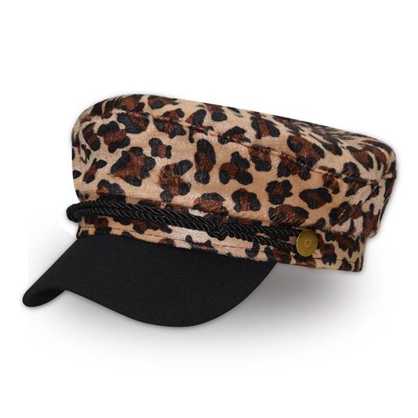 wzcx fashion leopard vintage printing flat autumn winter beret tide casual splice wool korean version women's hat cap, Blue;gray
wzcx fashion leopard vintage printing flat autumn winter beret tide casual splice wool korean version women's hat cap, Blue;gray