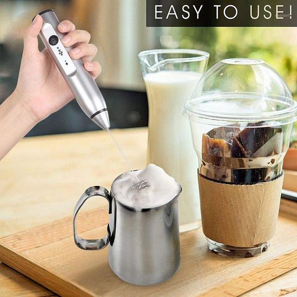 camp kitchen rechargeable electric milk frother with 2 whisks, handheld foam maker for coffee, latte, cappuccino, chocolate, durable dr1
camp kitchen rechargeable electric milk frother with 2 whisks, handheld foam maker for coffee, latte, cappuccino, chocolate, durable dr1