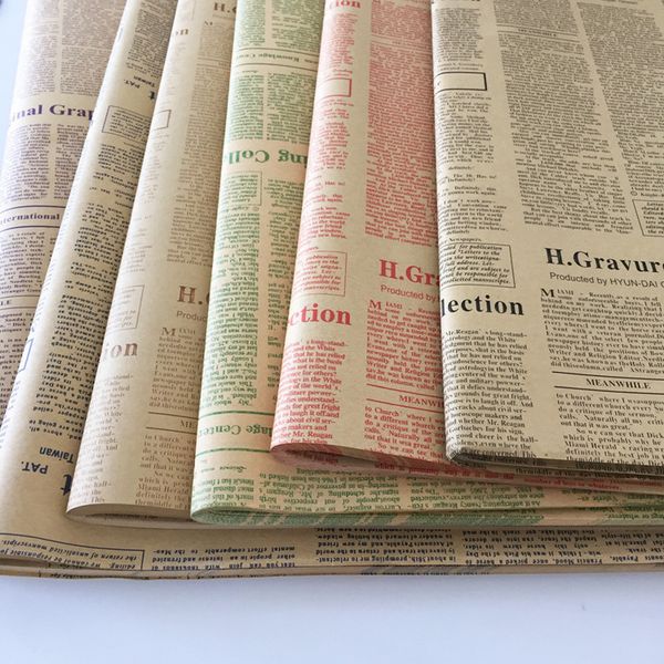 10pcs gift wrapping paper roll vintage newspaper double sided gift wrapping flower shop bouquet packaging paper material 1019
10pcs gift wrapping paper roll vintage newspaper double sided gift wrapping flower shop bouquet packaging paper material 1019