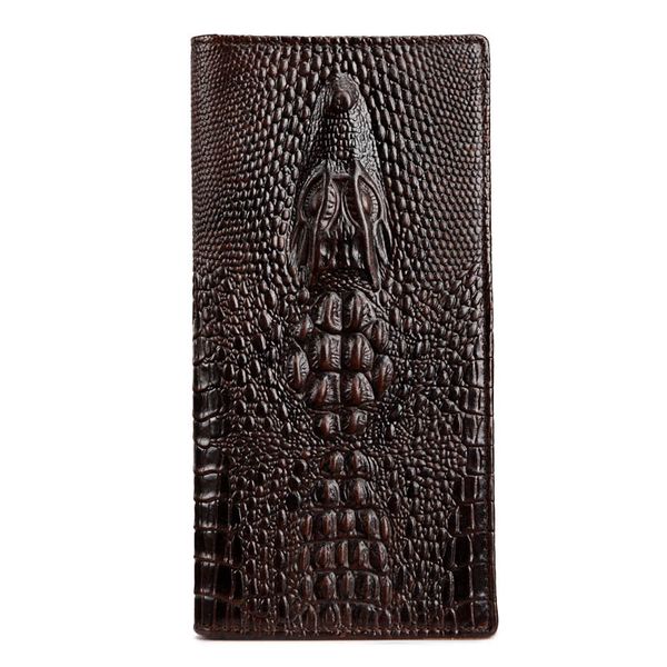 long mens wallets first layer cowhide vintage crocodile pattern genuine leather wallets credit card wallet fashion bags, Blue;gray
long mens wallets first layer cowhide vintage crocodile pattern genuine leather wallets credit card wallet fashion bags, Blue;gray