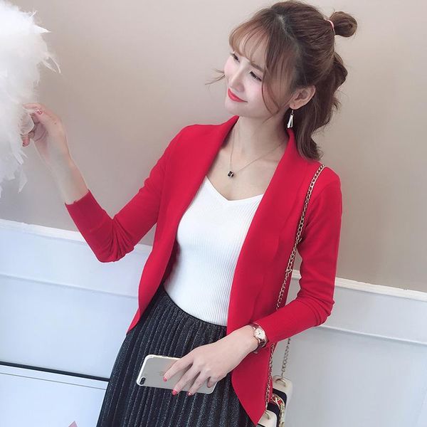 women's knits & tees 2021 spring and autumn wear korean version of women knitted shawl, White
women's knits & tees 2021 spring and autumn wear korean version of women knitted shawl, White