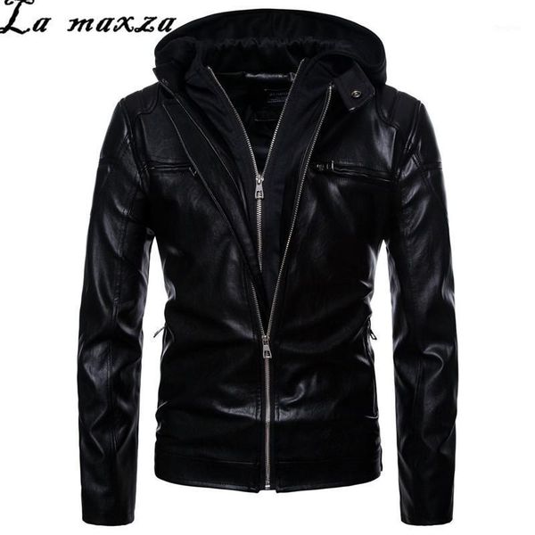 winter hooded motorcycle black slim men jacket pu casual bomber parkas zipper jacket and coat1
winter hooded motorcycle black slim men jacket pu casual bomber parkas zipper jacket and coat1