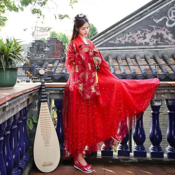 2020 ancient chinese costume women stage performance outfit hanfu costume satin chinese traditional folk dance dress, Black;red
2020 ancient chinese costume women stage performance outfit hanfu costume satin chinese traditional folk dance dress, Black;red