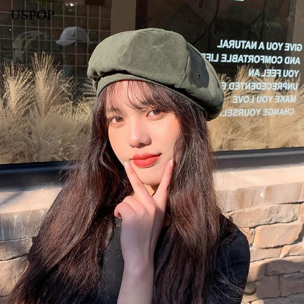 berets uspop soft cotton women breatable summer hats solid color octagonal beret hat, Blue;gray
berets uspop soft cotton women breatable summer hats solid color octagonal beret hat, Blue;gray