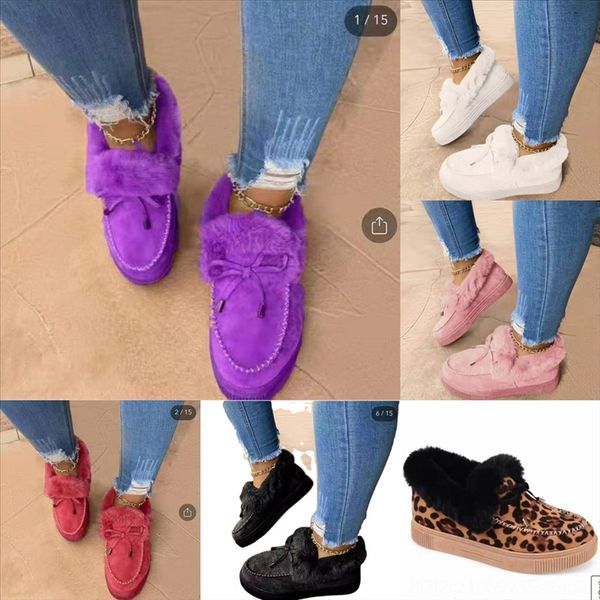 3opon warm mop plus velvet cotton zapatos womens pu leather winter slippers men home faux fur asifn indoor cotton waterproof yarn de mujer, Black
3opon warm mop plus velvet cotton zapatos womens pu leather winter slippers men home faux fur asifn indoor cotton waterproof yarn de mujer, Black
