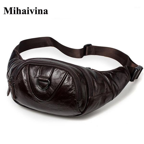 waist bags mihaivina men multifunction travel genuine leather pack fanny belt bag male chest phone bag1
waist bags mihaivina men multifunction travel genuine leather pack fanny belt bag male chest phone bag1