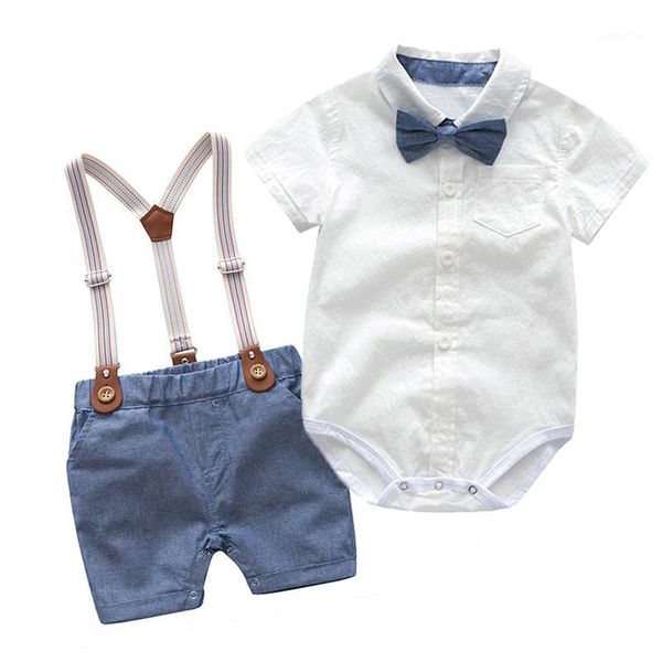 toddler boys clothing set newborn gentleman suit kids short sleeve bow tie shirt+suspender shorts casual summer baby boy clothes1, White
toddler boys clothing set newborn gentleman suit kids short sleeve bow tie shirt+suspender shorts casual summer baby boy clothes1, White