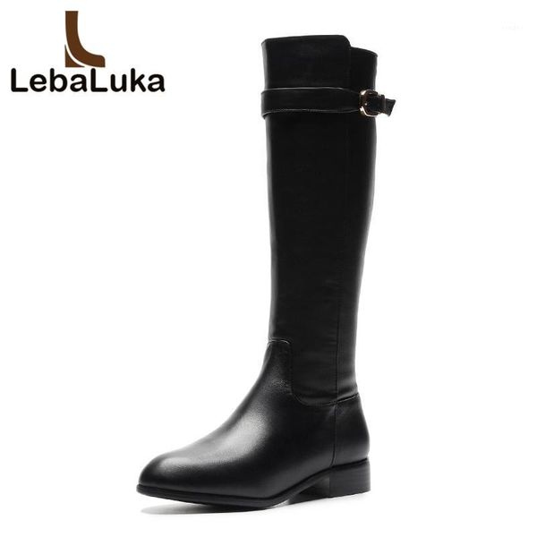 boots tuyoki women genuine leather knee high winter warm fur flats fashion buckle zipper round toe shoes size 34-421, Black
boots tuyoki women genuine leather knee high winter warm fur flats fashion buckle zipper round toe shoes size 34-421, Black