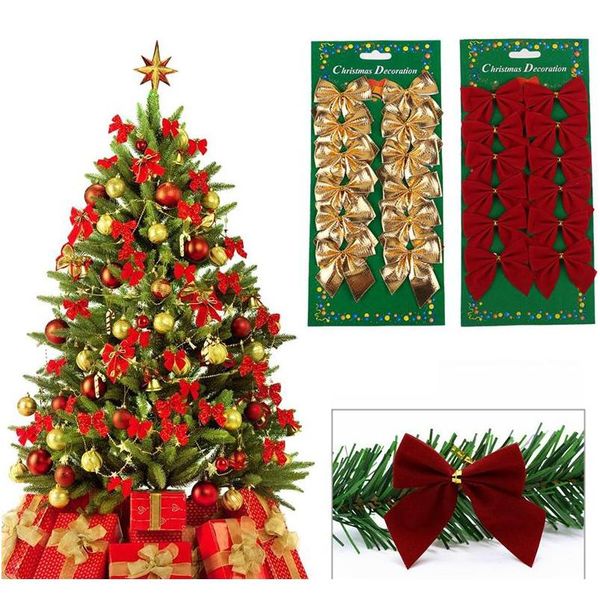 1 pretty bow xmas ornament christmas tree decoration festival party home bowknots baubles baubles new year decoration shipping h9j9i
1 pretty bow xmas ornament christmas tree decoration festival party home bowknots baubles baubles new year decoration shipping h9j9i