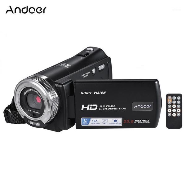 andoer v12 video camera 1080p full hd 16x digital zoom recording camcorder w/3.0 inch rotatable lcd screen support night vision1
andoer v12 video camera 1080p full hd 16x digital zoom recording camcorder w/3.0 inch rotatable lcd screen support night vision1