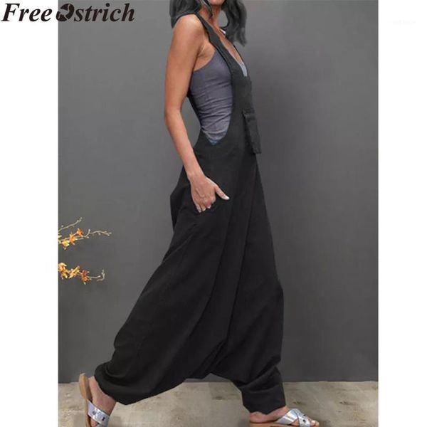summer women loose pocket jumpsuit long high waist v-neck plus size casual jumpsuit ladies personality sleeveless rompers1, Black;white
summer women loose pocket jumpsuit long high waist v-neck plus size casual jumpsuit ladies personality sleeveless rompers1, Black;white