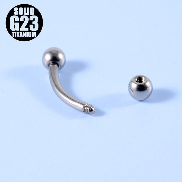 1pc g23 solid titanium labret lip ring ear lobe tragus cartilage ring horseshoe barbell eyebrow ring titanium piercing jewelry q sqcote, Silver
1pc g23 solid titanium labret lip ring ear lobe tragus cartilage ring horseshoe barbell eyebrow ring titanium piercing jewelry q sqcote, Silver