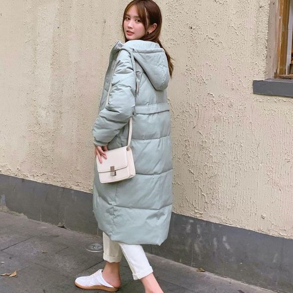 women's down & parkas winter long padded jacket women loose bread clothes thickened white student hooded black
women's down & parkas winter long padded jacket women loose bread clothes thickened white student hooded black